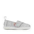 Alpargata Toddler Shoe - Silver Glitter