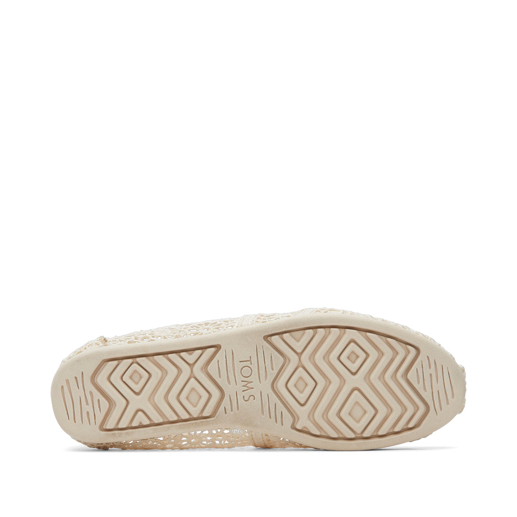 Alpargata Natural Moroccan Crochet Bottom Sole View
