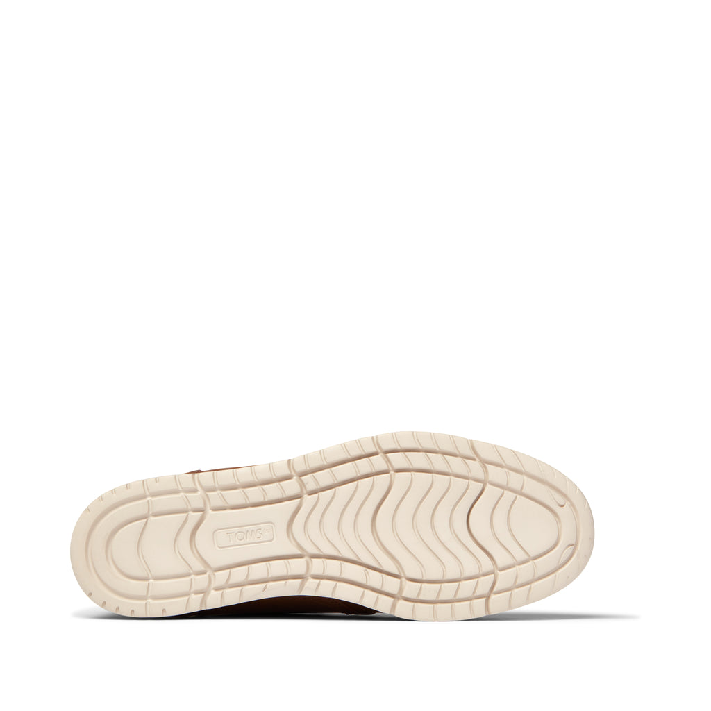 Navi Brown Water Resistant Boot Bottom Sole View