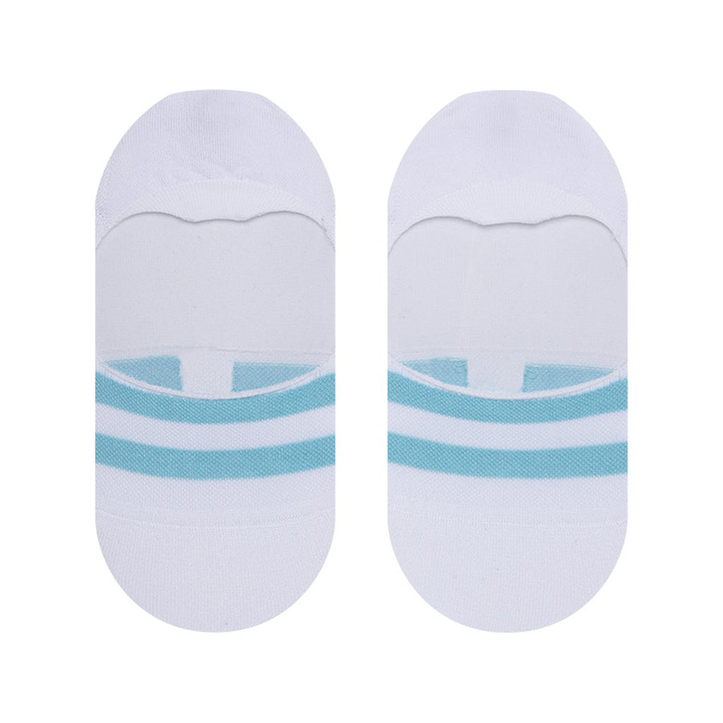 Detailed Image Of Ultimate No Show Socks White