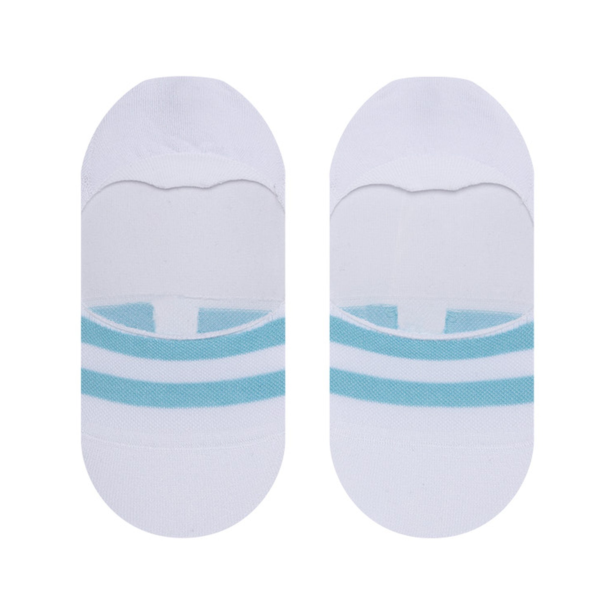 Detailed Image Of Ultimate No Show Socks White