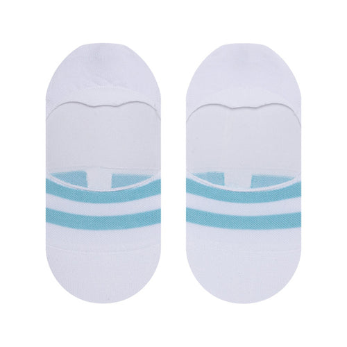 Detailed Image Of Ultimate No Show Socks White