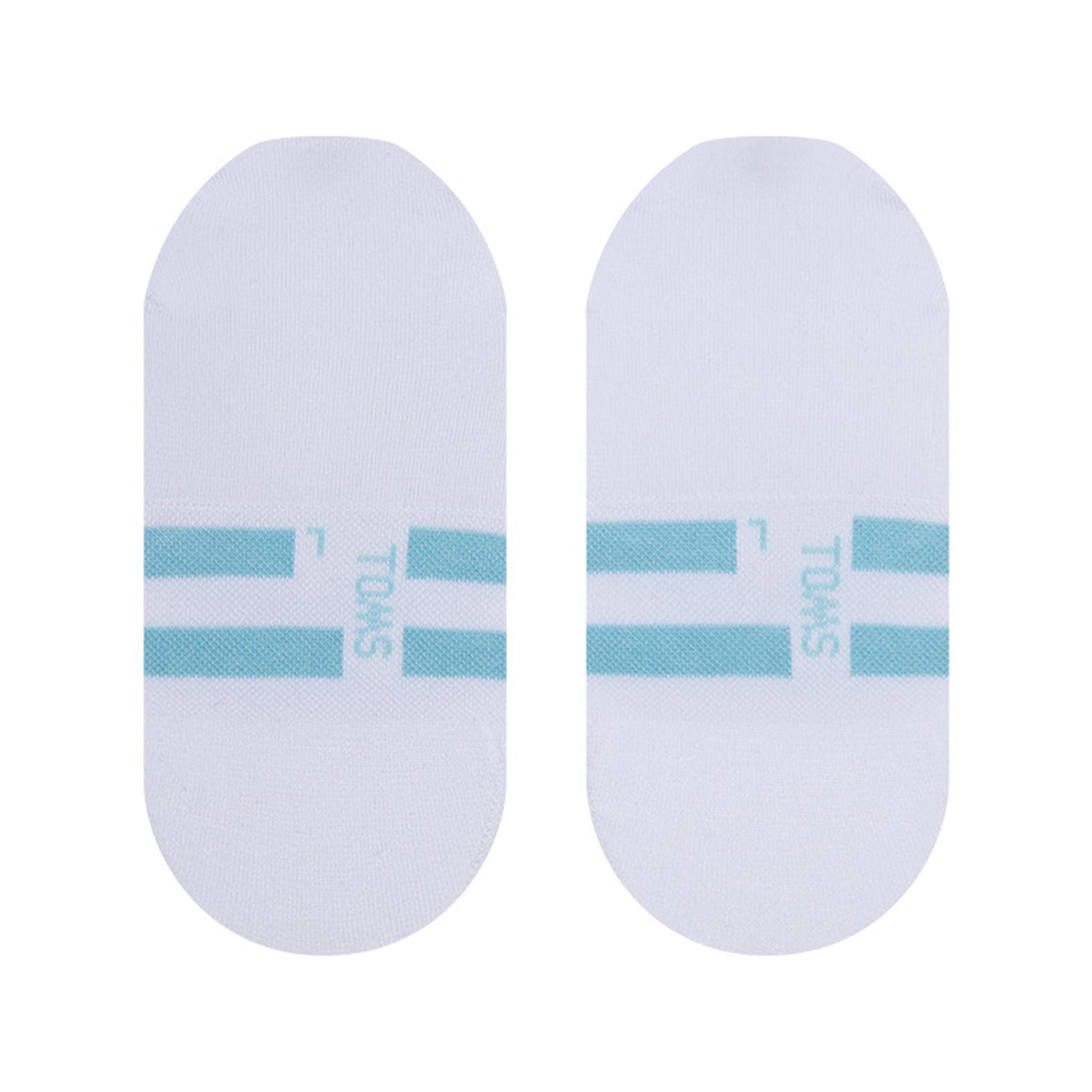 Detailed Image Of Ultimate No Show Socks White