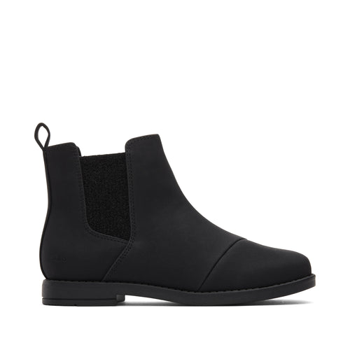 Youth Charlie Black Kids Boot Side View