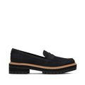 Cara Loafer - Black Leather