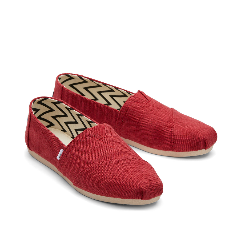 Alpargata Red Heritage Canvas Front View