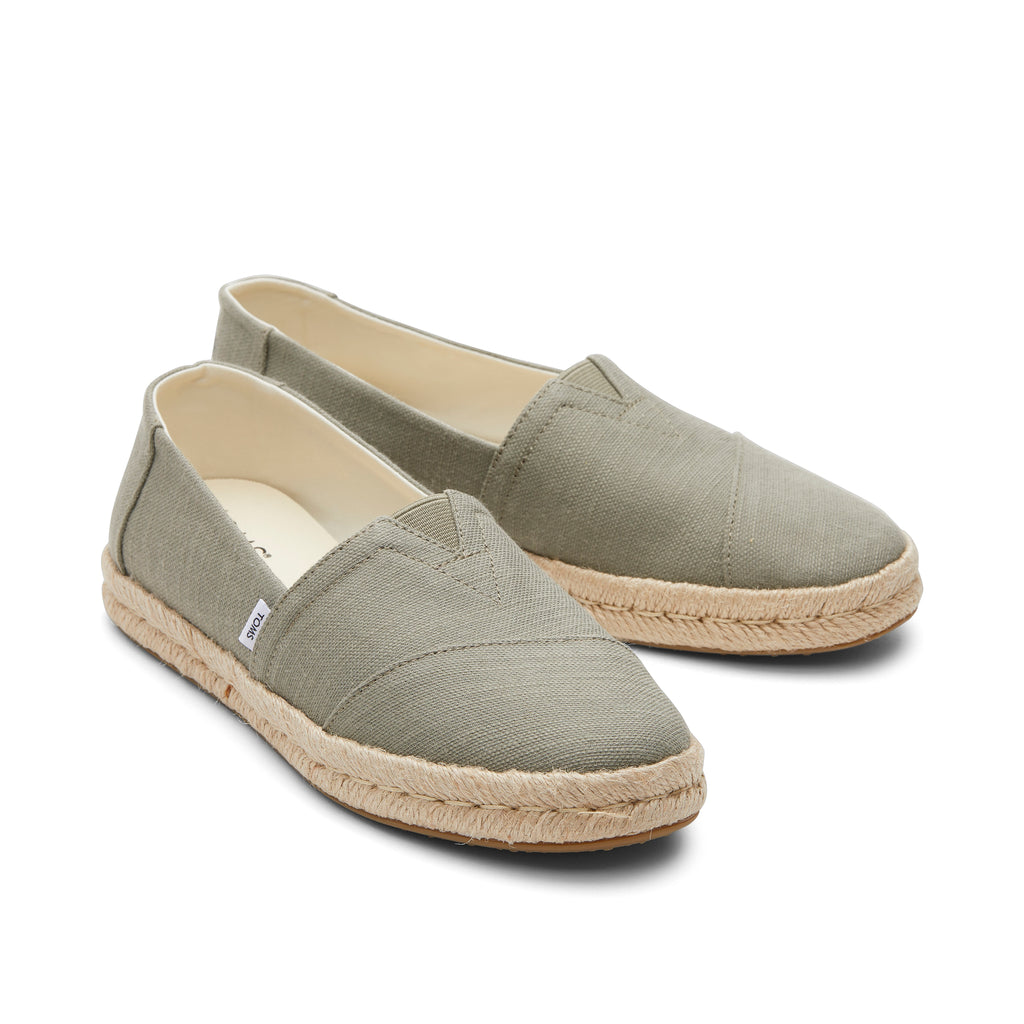 Alpargata Rope 2.0 Green Espadrille Front View