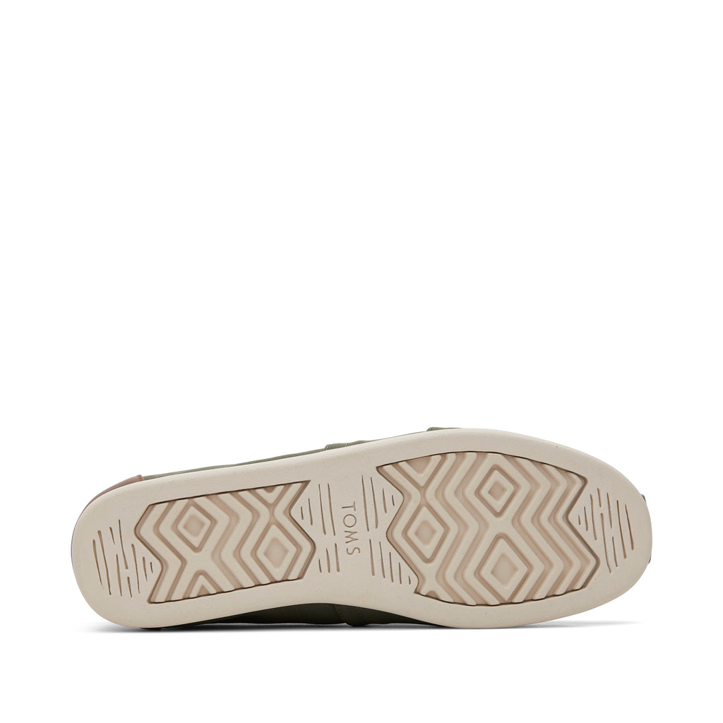 Alpargata Green SyntheticTrim Bottom Sole View