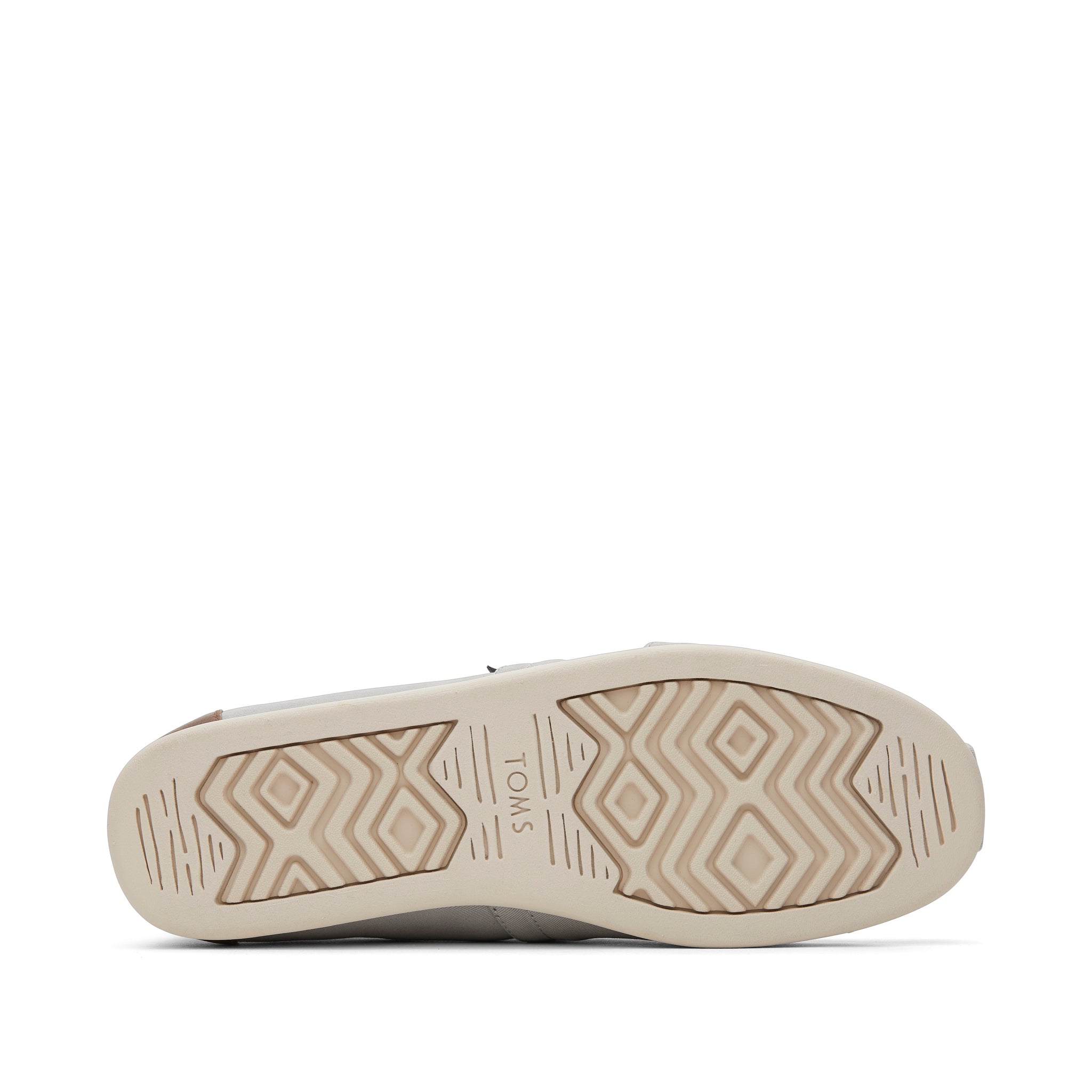 Alpargata Grey SyntheticTrim Bottom Sole View