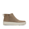Verona Mid Platform Sneaker - Grijsbruin Suède