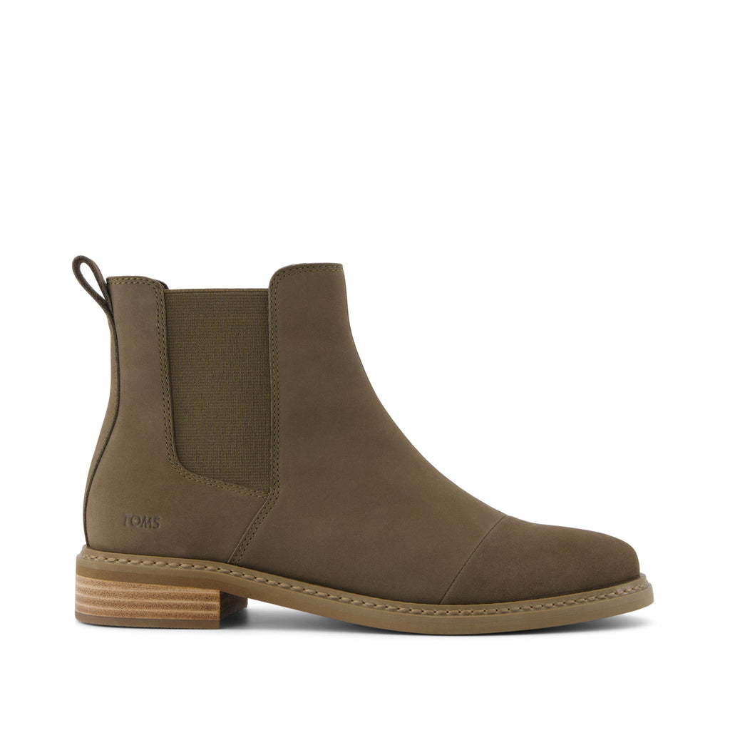 Charlie Boot - Canteen Leather Side View