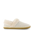 Oslo Slipper - Cream Cosy Herringbone