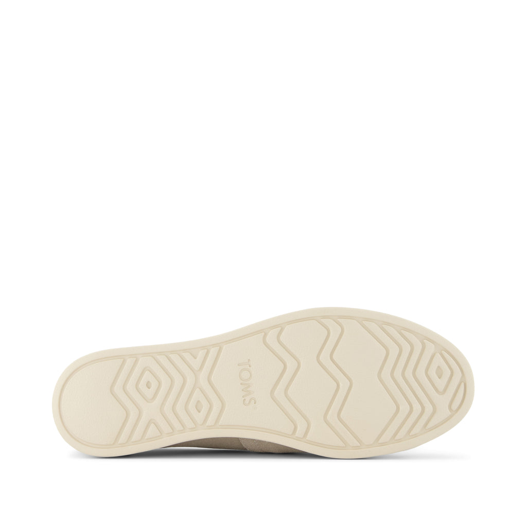 Alpargata Plus Champagne Metallic Suede Bottom Sole View