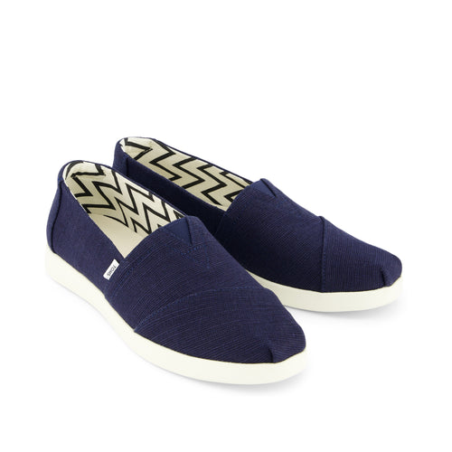 Alpargata Plus Navy Heritage Canvas Front View