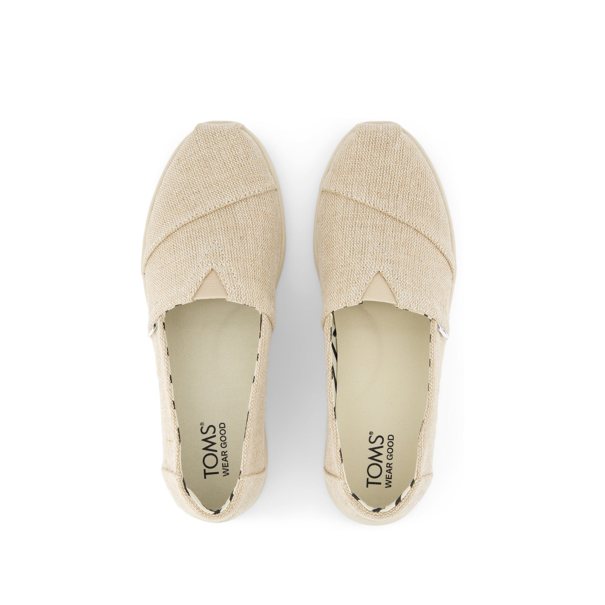 Alpargata Plus Natural Heritage Canvas Top View