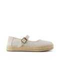 Carolina Mary Jane Espadrille - Natürliche Garnfärbung