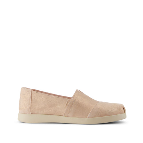 Alpargata Plus  - Rose Gold Metallic Suede