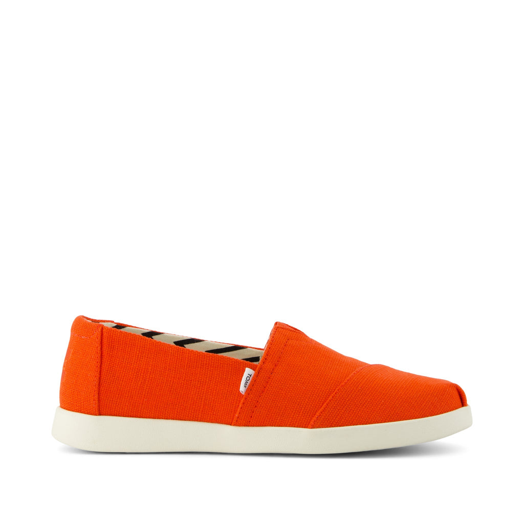 Alpargata Plus - Flame Heritage Canvas Side View
