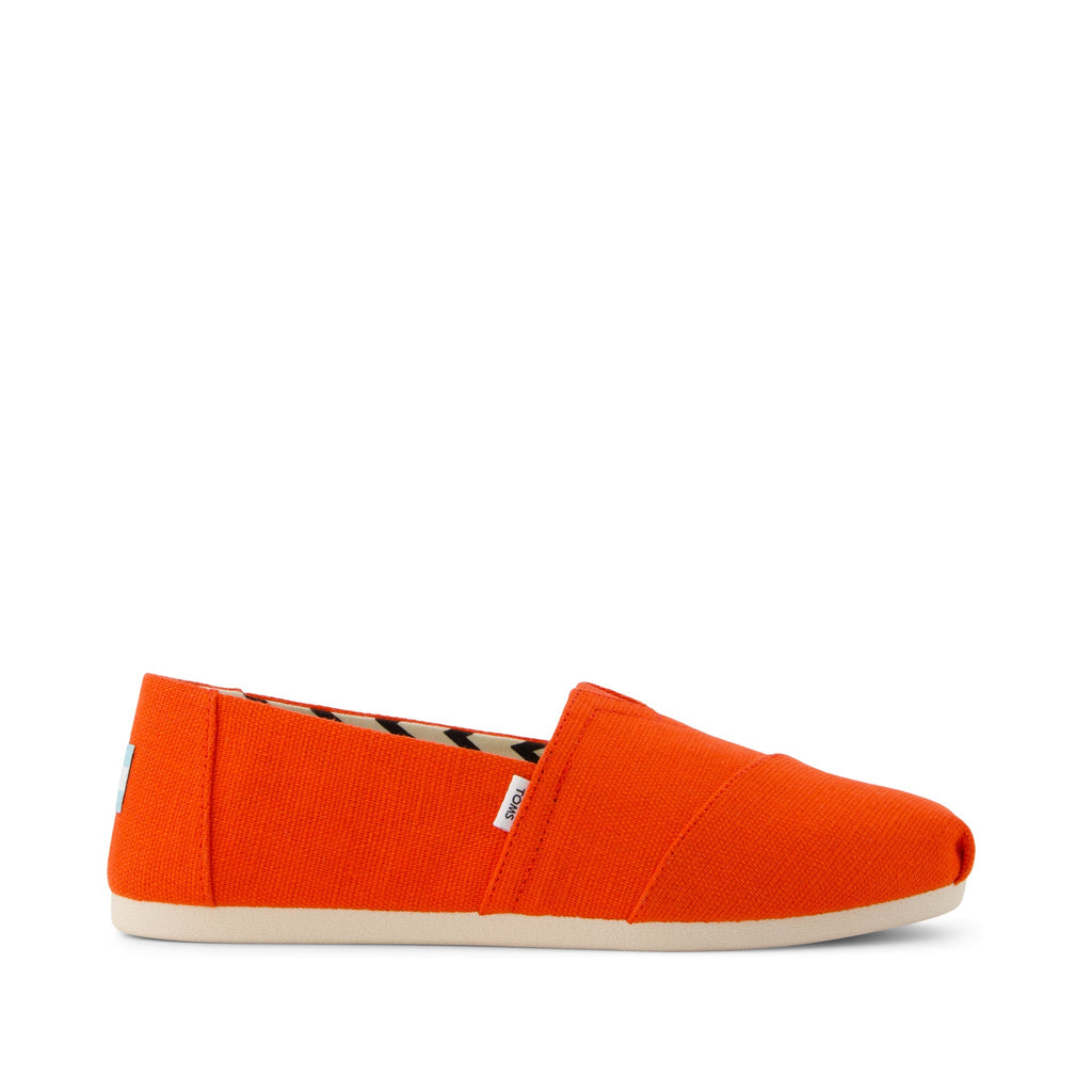 Alpargata Classic - Flame Heritage Canvas Side View