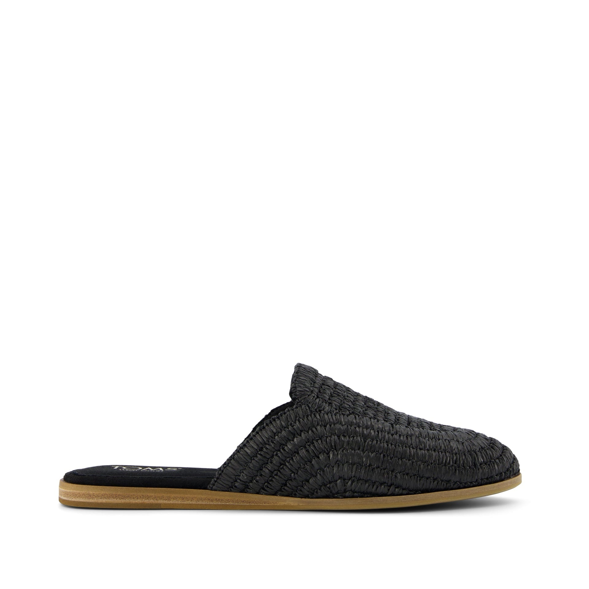 Jade Mule - Schwarz optimiert Raffia