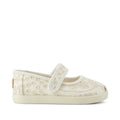 Nora Mary Jane - Beige Botanical Eyelet