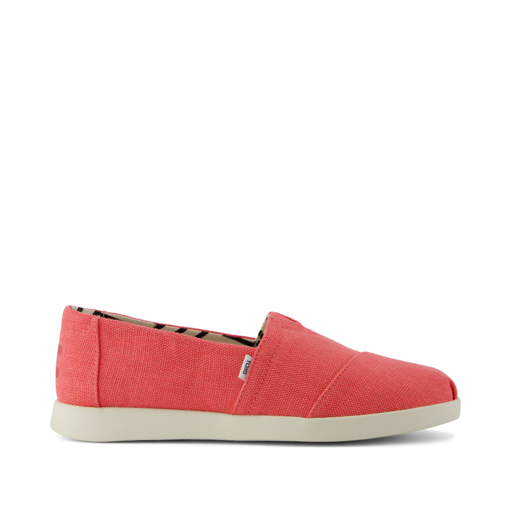 Alpargata Plus  - Zonsondergang oranje Coral Heritage Canvas