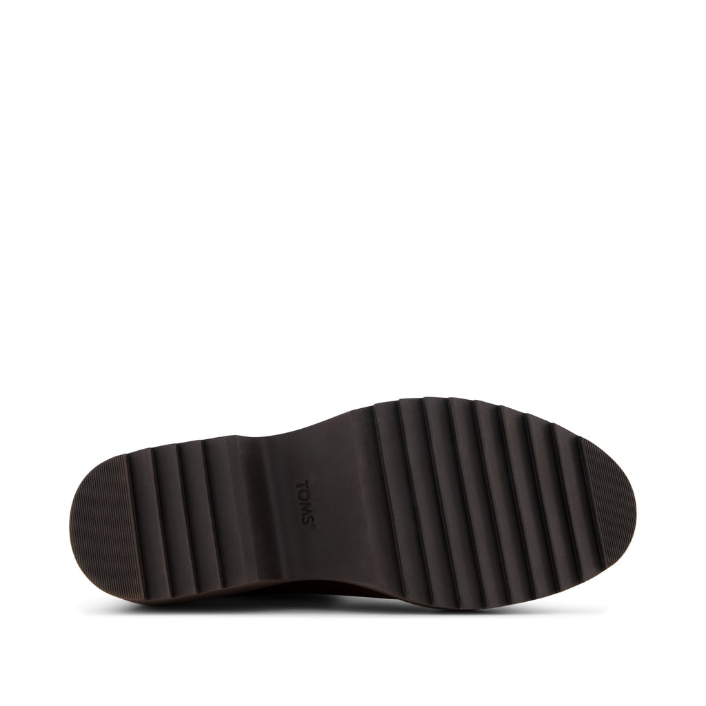 Millie Boot - Water Resistant Oak Brown Nubuck Leather Bottom Sole View