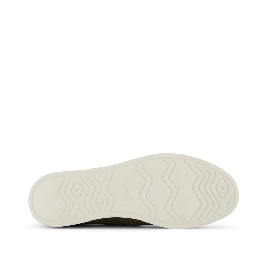 Alpargata Plus - Military Olive Heritage Canvas Bottom Sole View