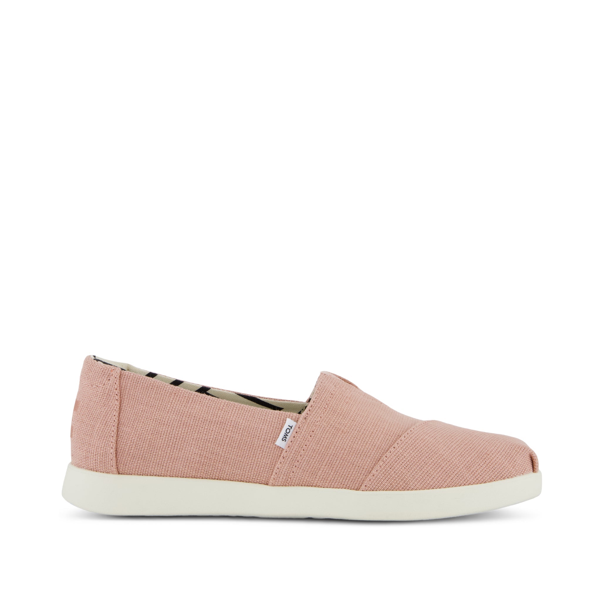 Alpargata Plus - Pink Café Crème Heritage Canvas Side View