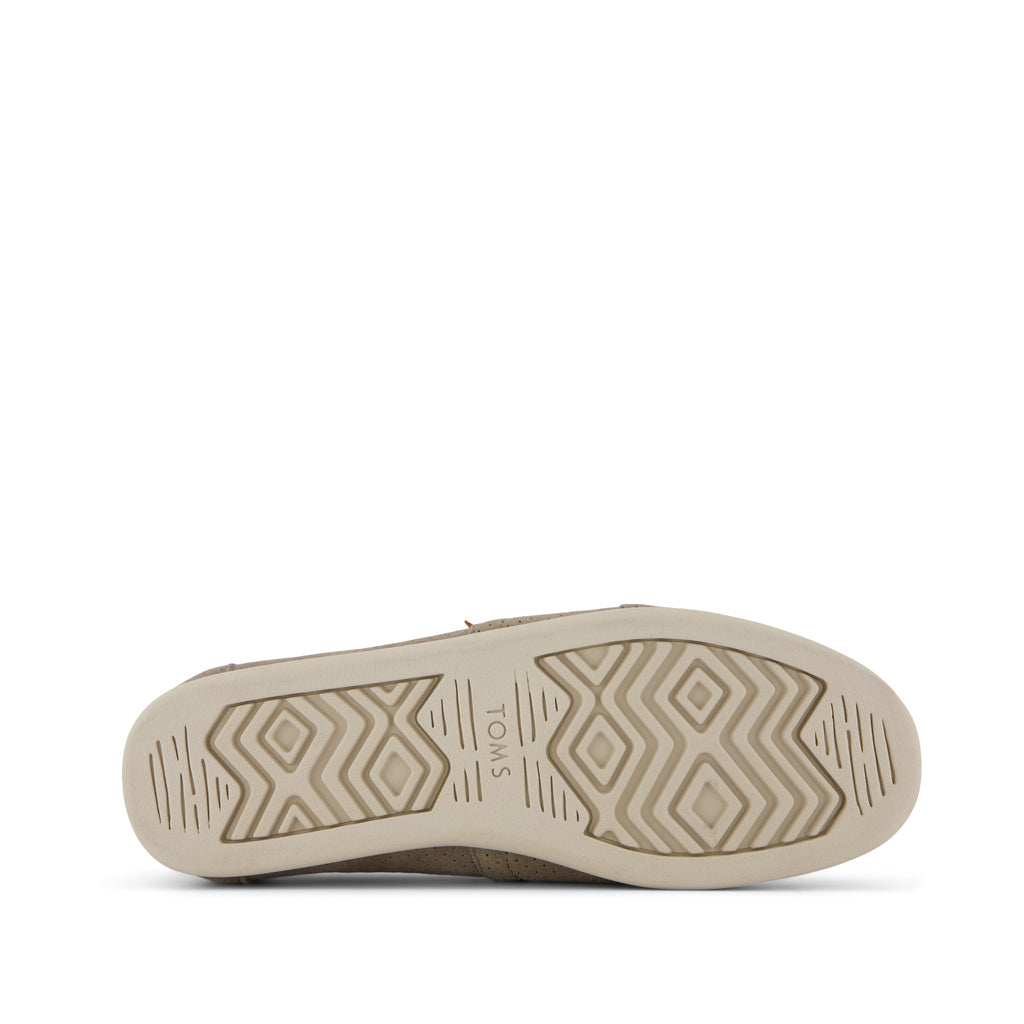 Alpargata Classic - Dune Grey Perforated Suede Bottom Sole View