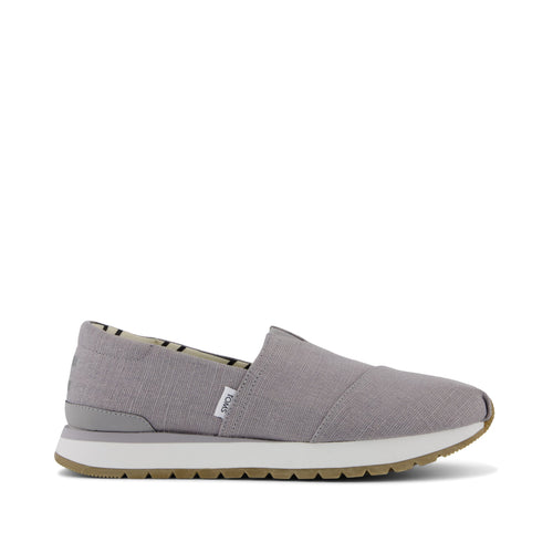Resident Plus - Drizzle Grey Heritage Canvas Side View