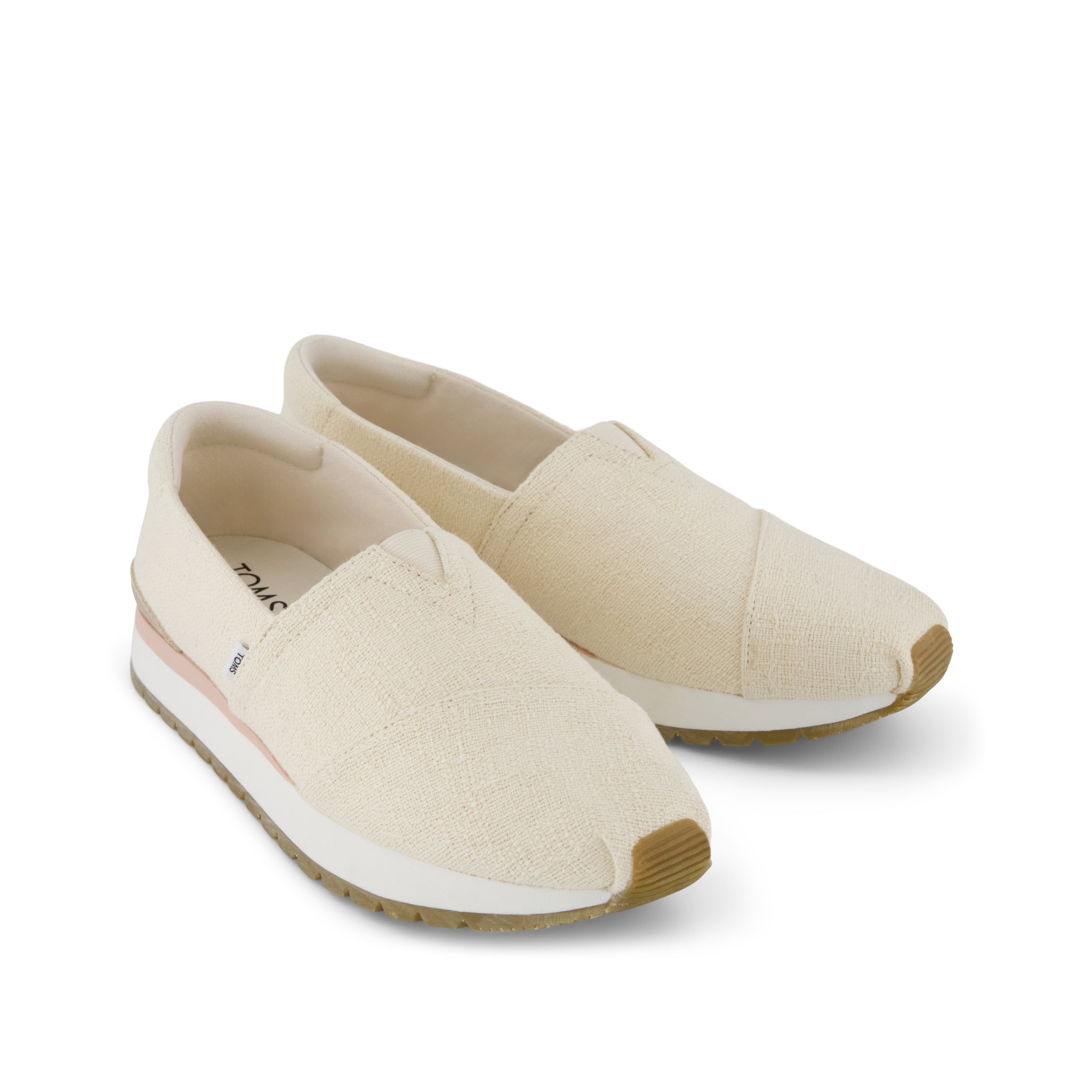 Resident Plus - Natural Two Tone Slub Front View
