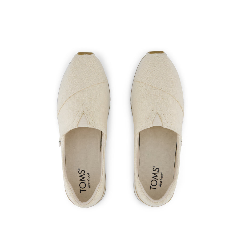 Resident Plus - Natural Two Tone Slub Top View