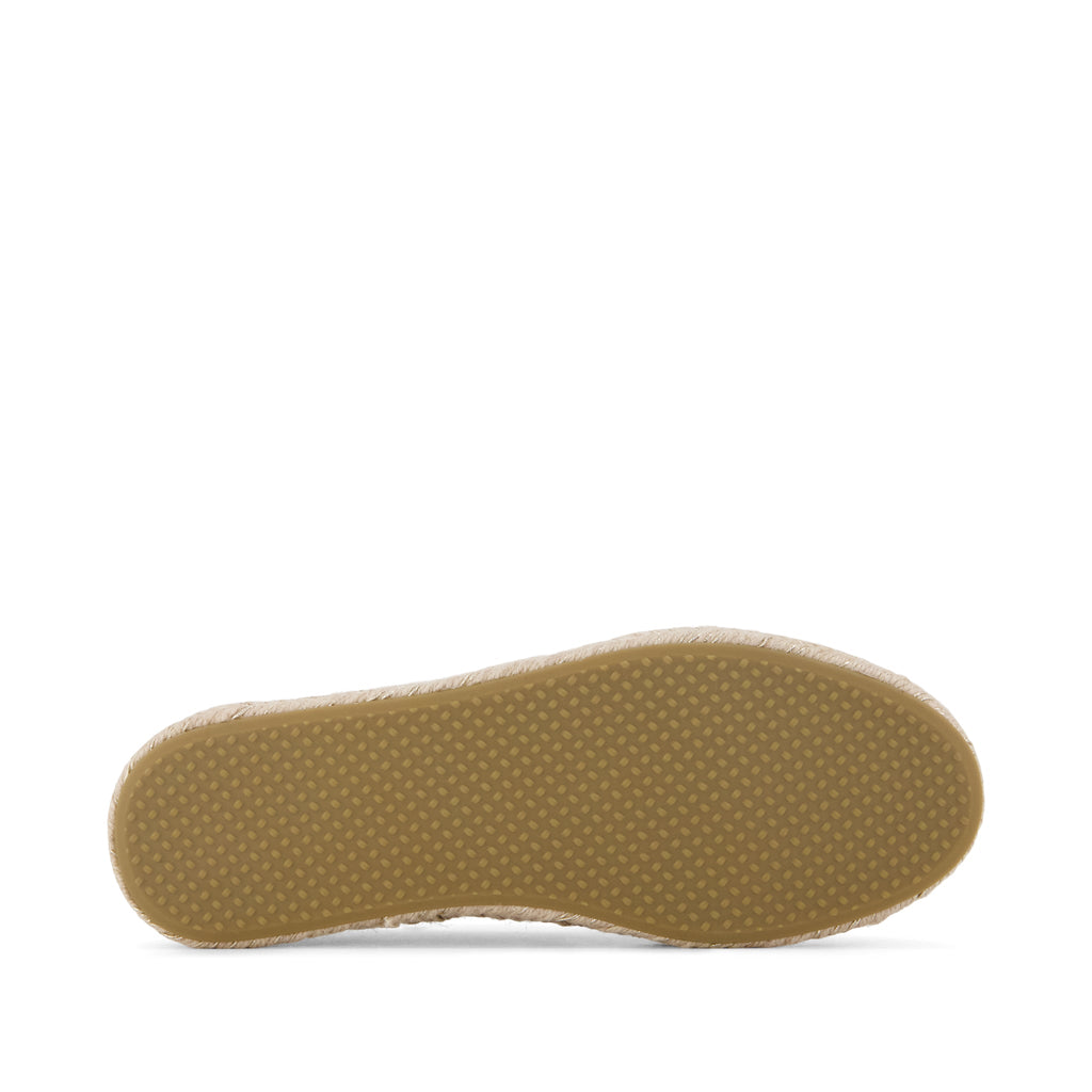 Alpargata Rope 2.0 Espadrille - Beige Glimmer Slub Canvas Bottom Sole View
