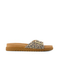 Marin Slide Sandal - Beige Leopard Print