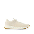 TRVL LITE Cabrillo Sneaker - Wasserabweisendes Creme-Canvas-Mesh
