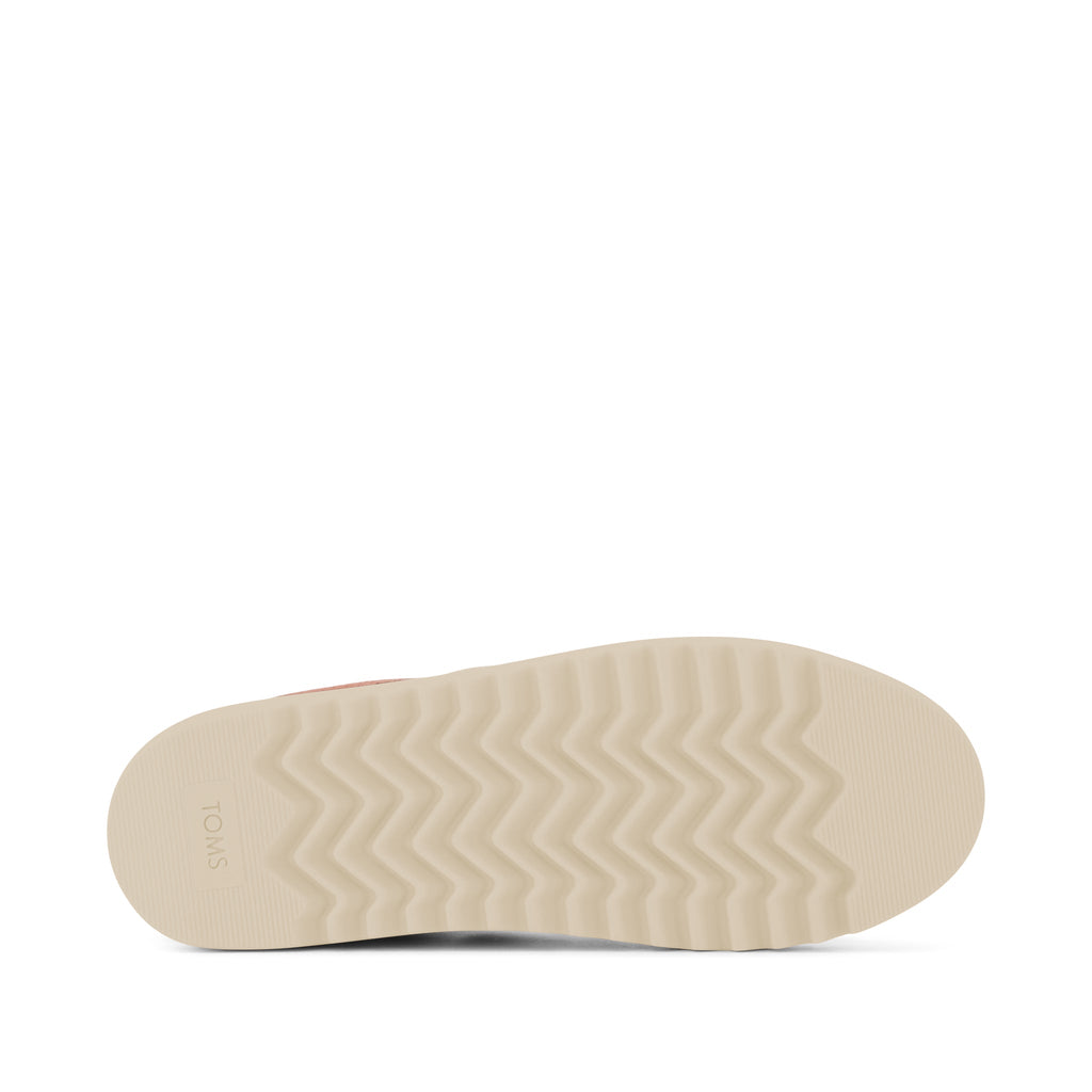 Rea Lace-Up Platform Sneaker - Bloom Mesh and Suede Bottom Sole View