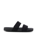Nico Sandal - Black Heavy Canvas