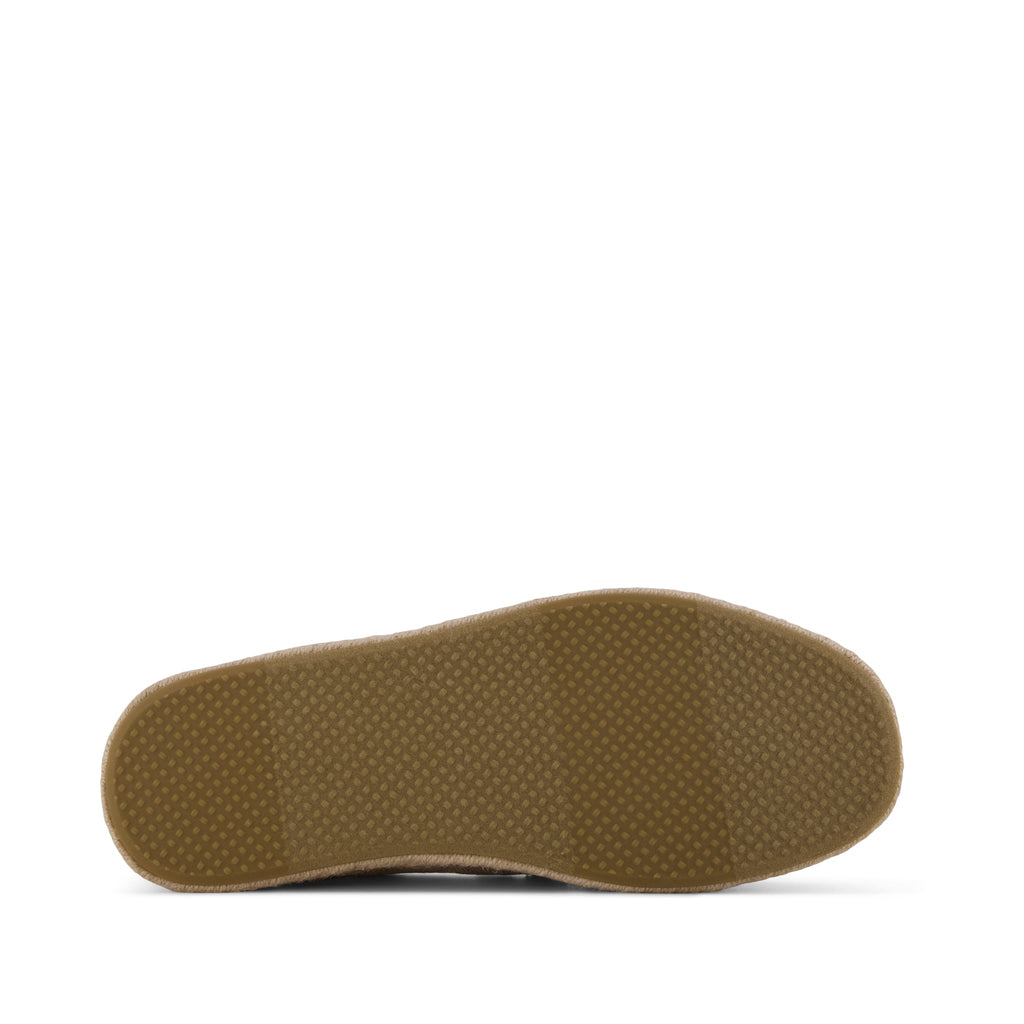Alonso Rope Loafer - Natural Heritage Canvas Bottom Sole View