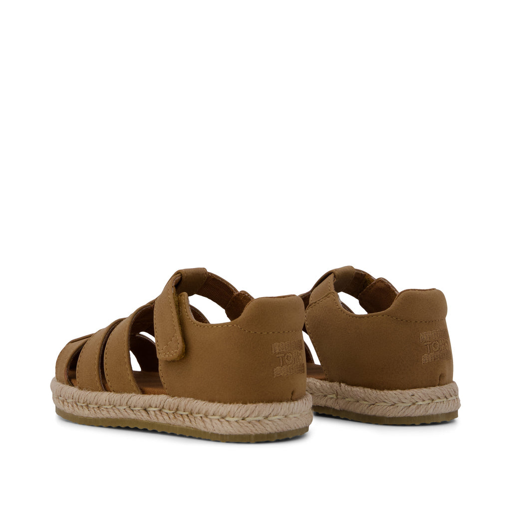 Ryan Fisherman Sandal - Tan Nubuck
 Back View