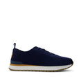 Resident Plus Schnürsneaker - Marineblau technisch gestricktes Material
