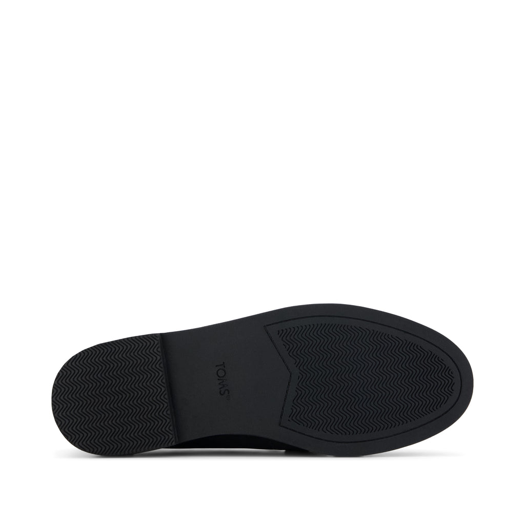 Marie Loafer - Black Leather Bottom Sole View