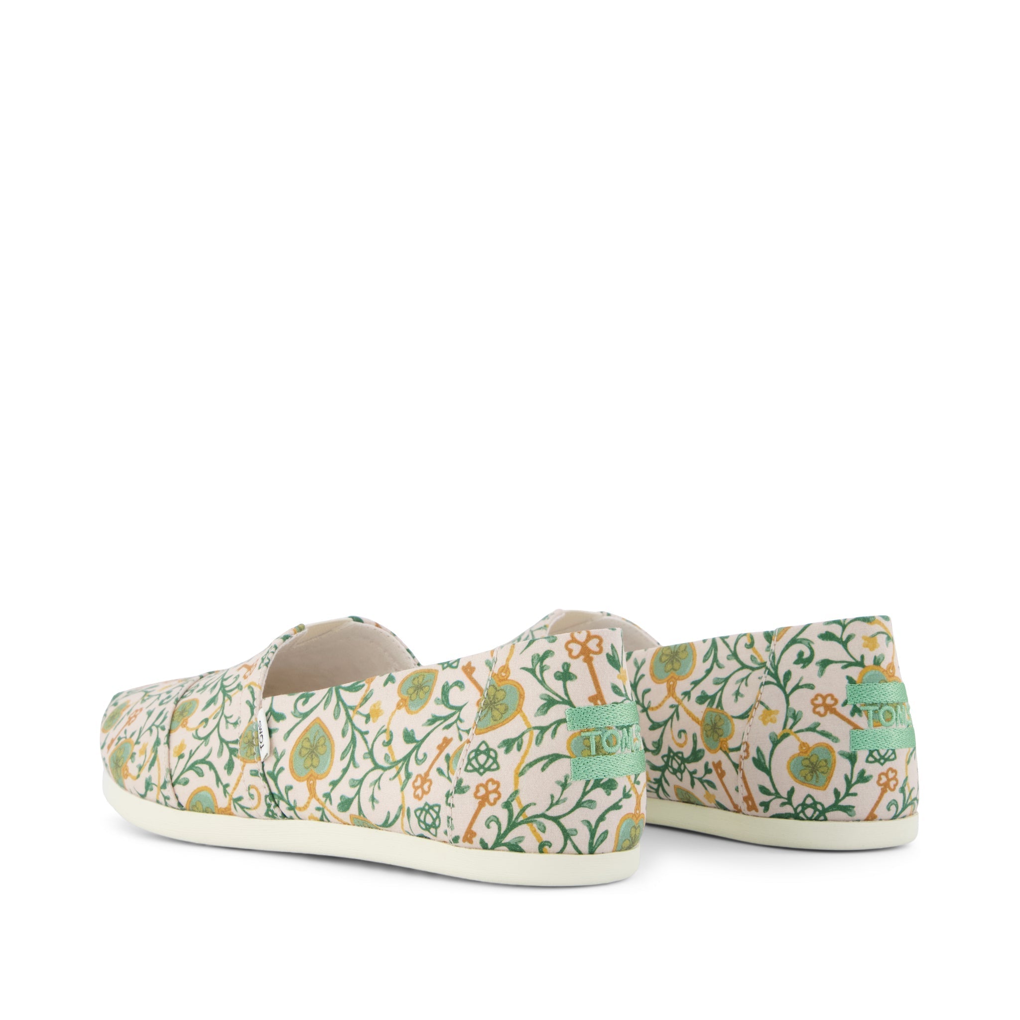 Alpargata Classic -  St Patrick's Day Novelty Print Back View