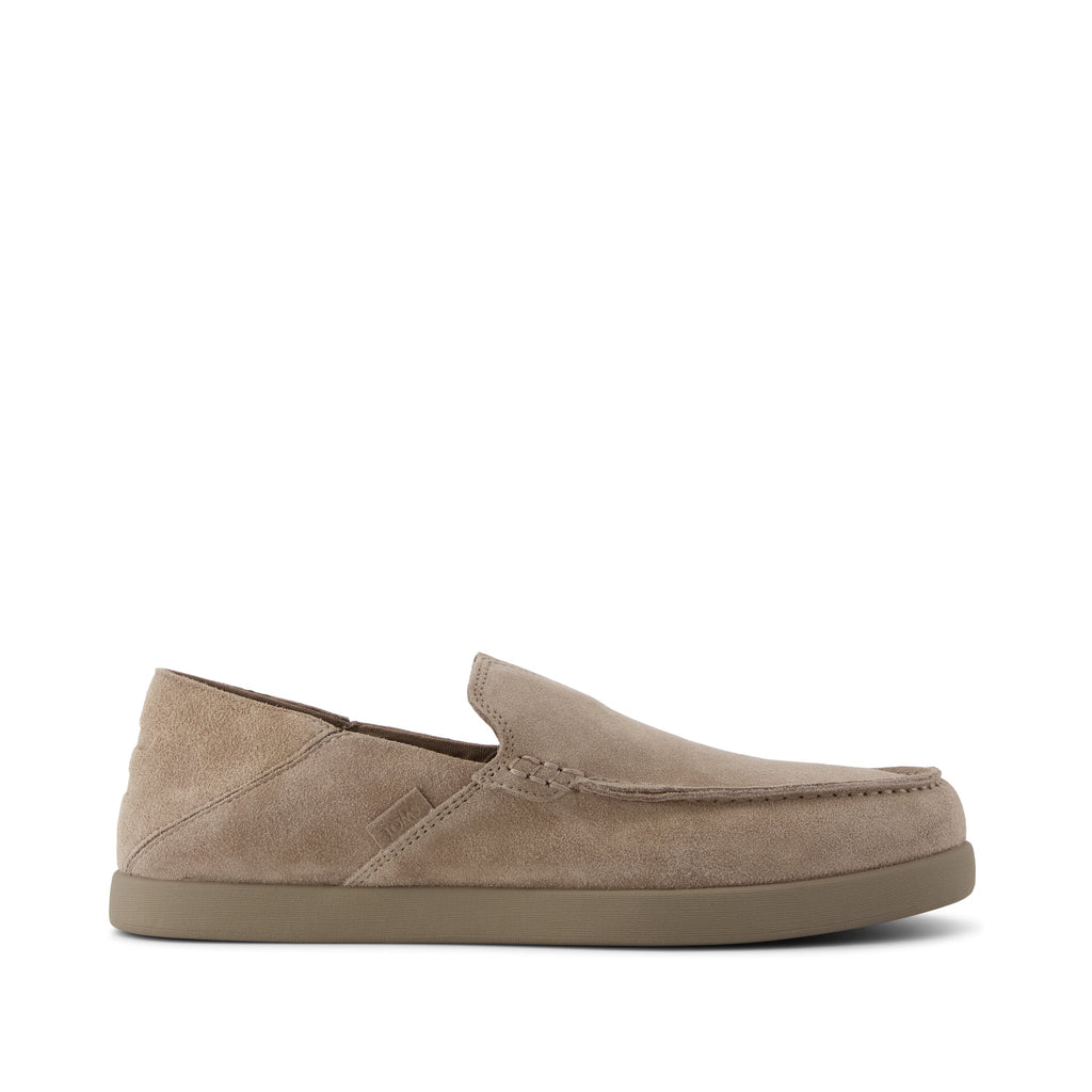 Alonso Rope Loafer - Dune Suede Side View