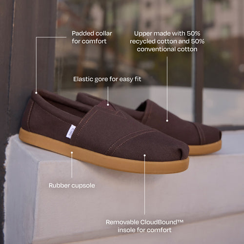 Alp FWD - Chocolate Brown Recycled Cotton Canvas