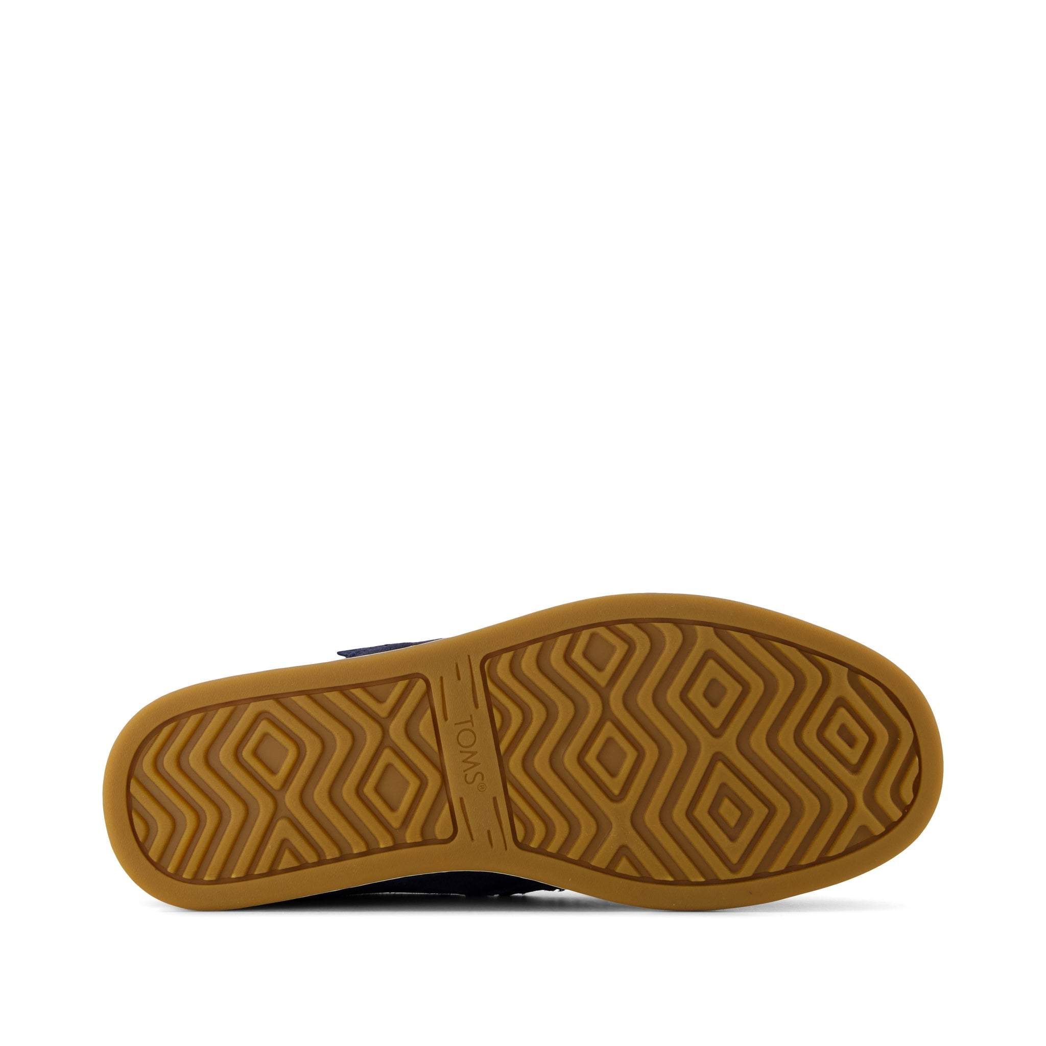 Alonso Rope Loafer - Navy Suede Bottom Sole View