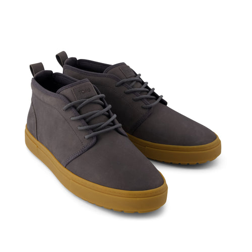 Carlo Mid Terrain 2.0 Sneaker - Water Resistant Forged Iron Leather Front View