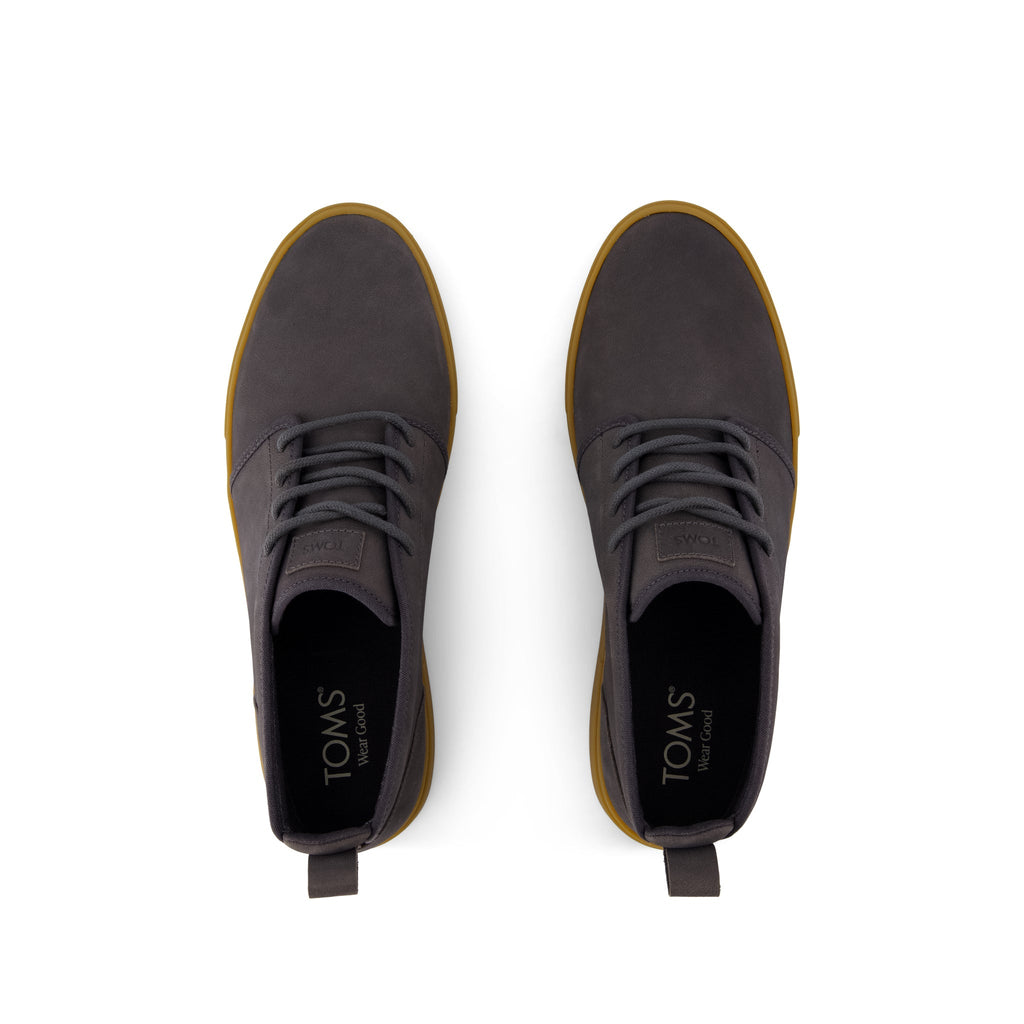 Carlo Mid Terrain 2.0 Sneaker - Water Resistant Forged Iron Leather Top View