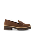 Cara Bow Loafer - Hot Cocoa Brown Leather