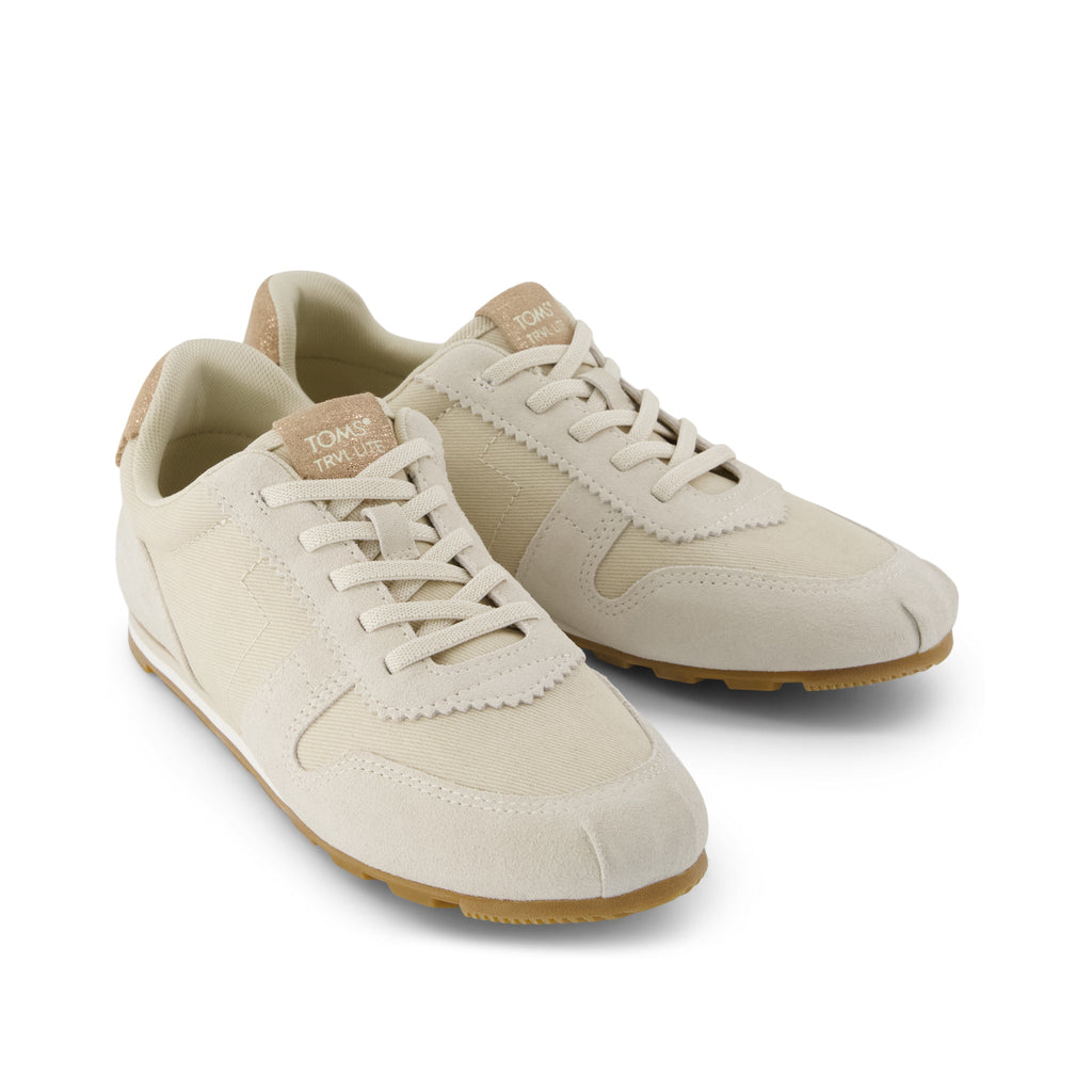 TRVL Lite Palisade Sneaker - Water Repellent Fog Vintage Twill Front View